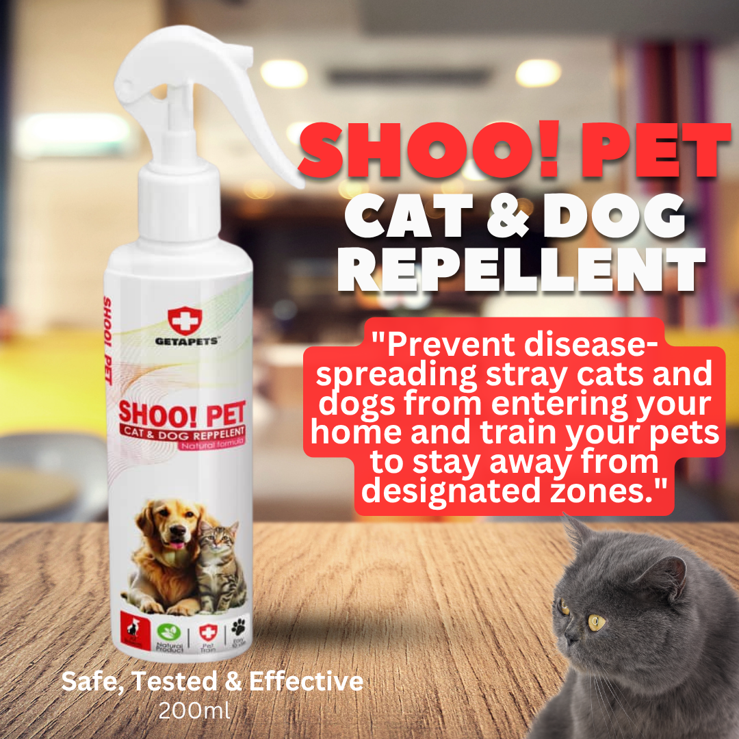 SHOO!PET-Spray Pencegahan Kucing Pancut @ Kencing Bersepah - 200ml