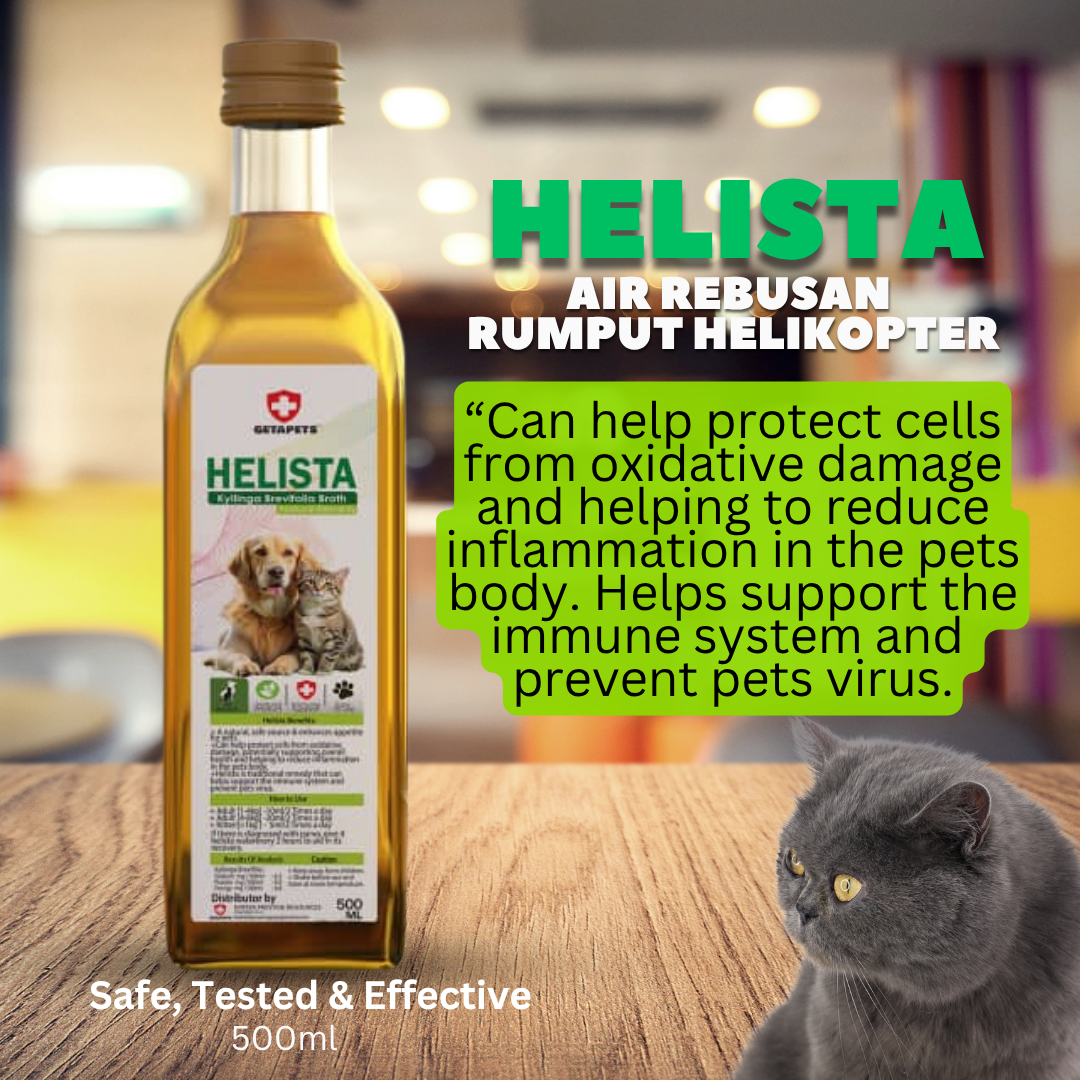 Helista air rebusan rumput helikopter (500ml)