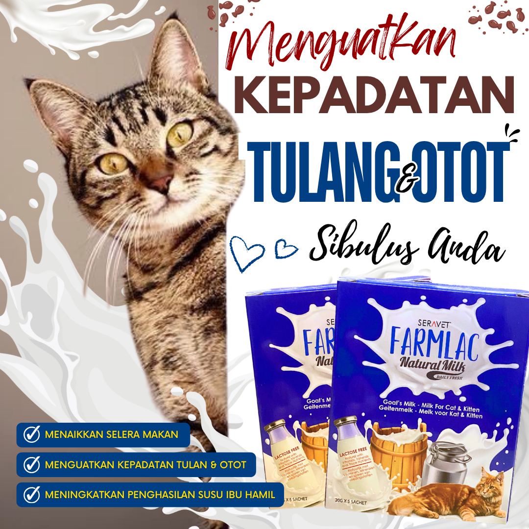 Farmlac Susu untuk Kucing Sihat