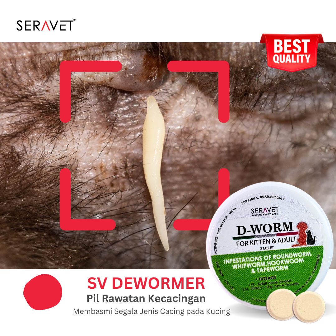 SV DEWORMER ubat cacing tab