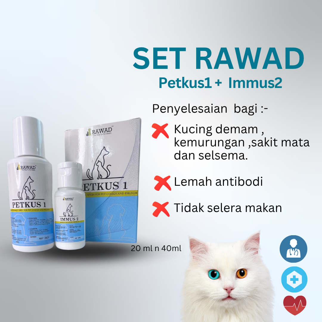 Set Rawad ubat demam selesma murung